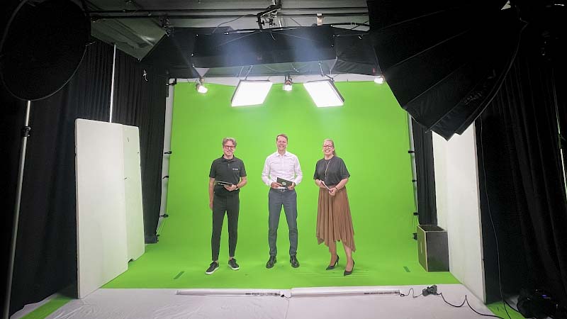 Sandvik - Virtual Studio - Livestream Studio Production Sandvik - Virtual Studio - Livestream Studio Production